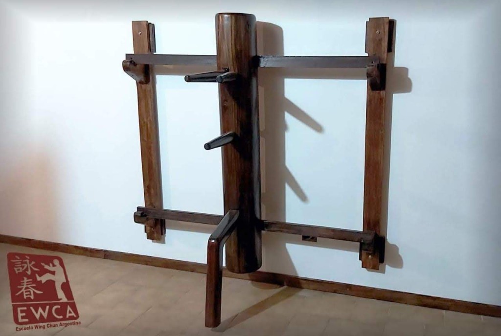 Wooden Dummy Tradicional de Pared